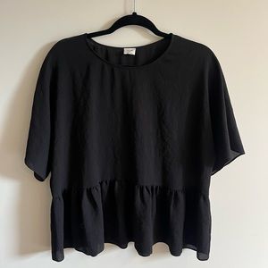 Wilfred Macee Blouse. Black. Medium.